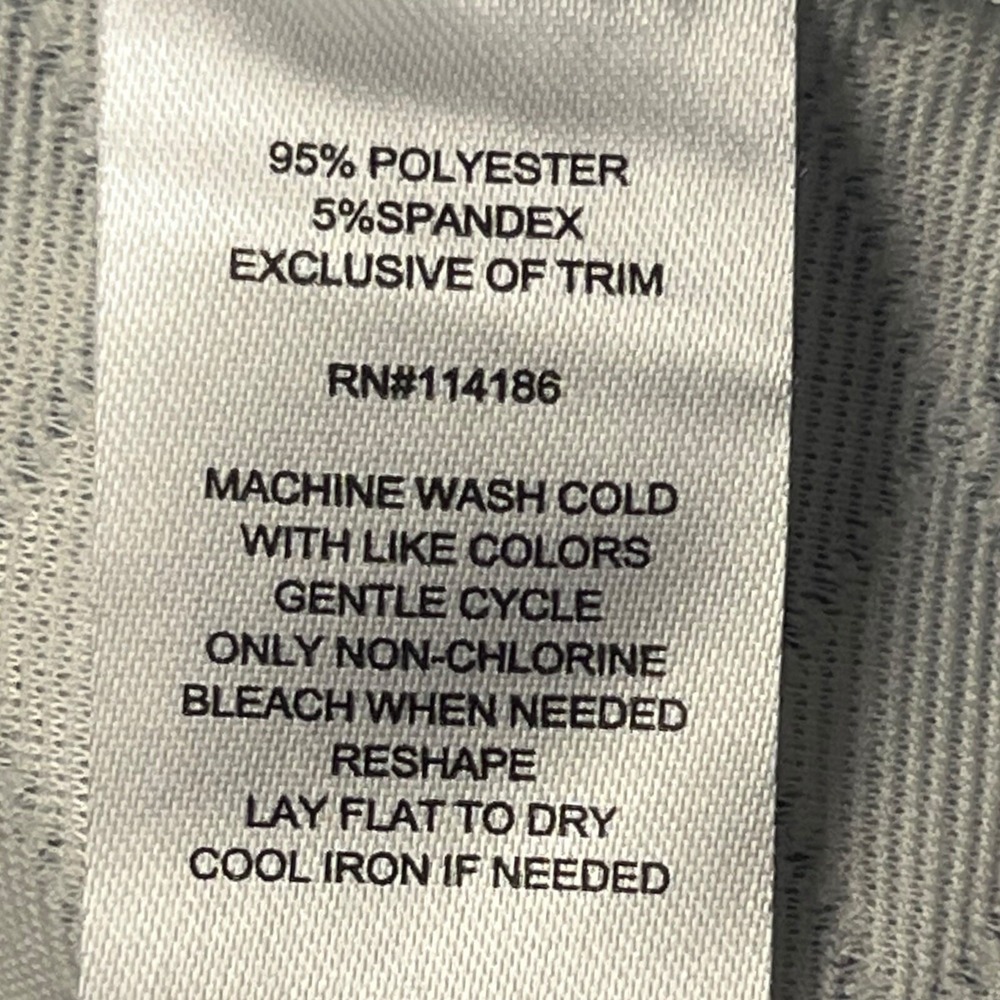 Retrology Pullover‎ Sweater Top S Grey Quilted Rhinestone Puff Sleeve Cozy Glam - Picture 7 of 8